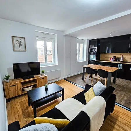 Funky 2 4 Pers Wifi Tv Apartamento Saint-Etienne (Loire)